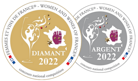 Médailles Diamant et Argent du Concours vin Bordeaux